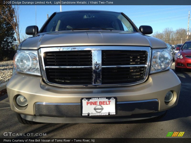 Light Sandstone Metallic / Khaki Two-Tone 2008 Dodge Durango Limited 4x4