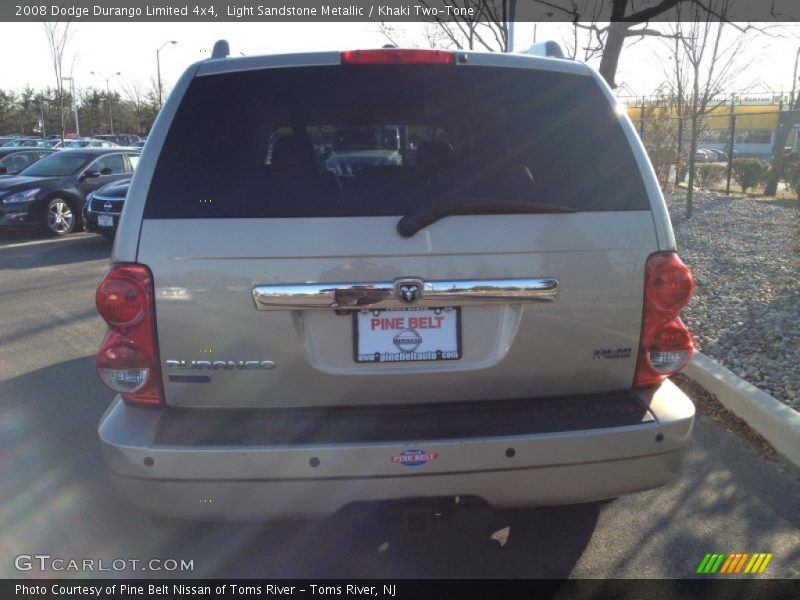Light Sandstone Metallic / Khaki Two-Tone 2008 Dodge Durango Limited 4x4