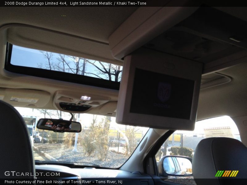 Light Sandstone Metallic / Khaki Two-Tone 2008 Dodge Durango Limited 4x4