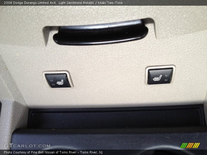 Light Sandstone Metallic / Khaki Two-Tone 2008 Dodge Durango Limited 4x4