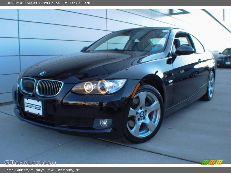 Jet Black / Black 2009 BMW 3 Series 328xi Coupe