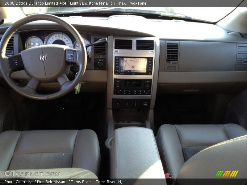 Light Sandstone Metallic / Khaki Two-Tone 2008 Dodge Durango Limited 4x4