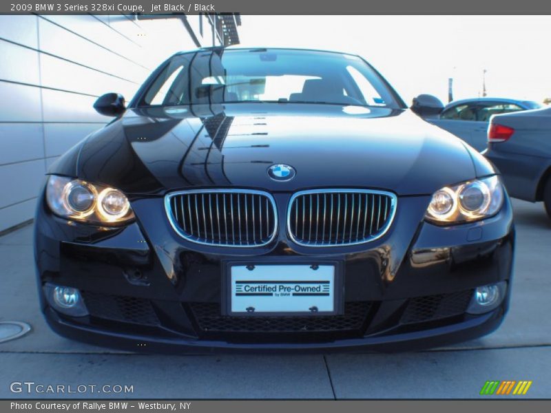 Jet Black / Black 2009 BMW 3 Series 328xi Coupe