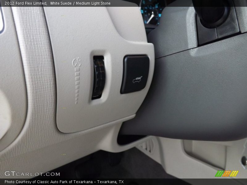 White Suede / Medium Light Stone 2012 Ford Flex Limited
