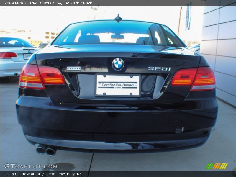 Jet Black / Black 2009 BMW 3 Series 328xi Coupe