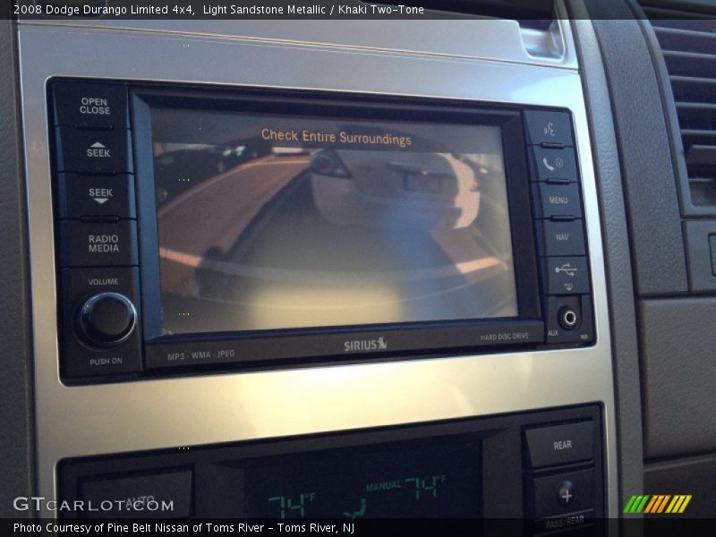 Light Sandstone Metallic / Khaki Two-Tone 2008 Dodge Durango Limited 4x4