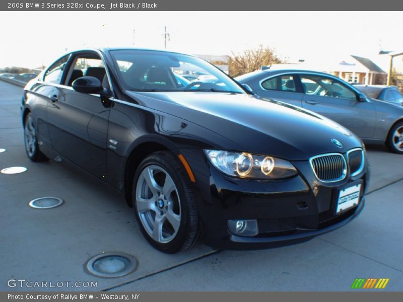 Jet Black / Black 2009 BMW 3 Series 328xi Coupe