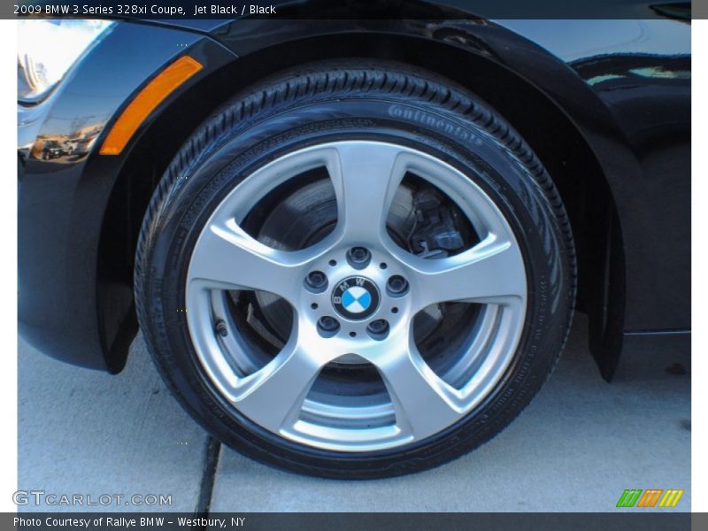 Jet Black / Black 2009 BMW 3 Series 328xi Coupe