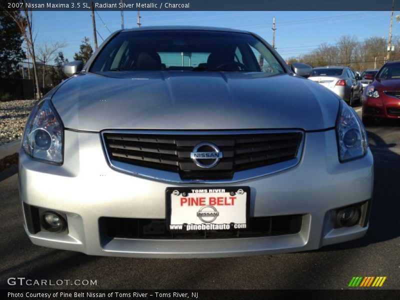 Radiant Silver Metallic / Charcoal 2007 Nissan Maxima 3.5 SL