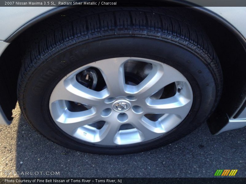 Radiant Silver Metallic / Charcoal 2007 Nissan Maxima 3.5 SL
