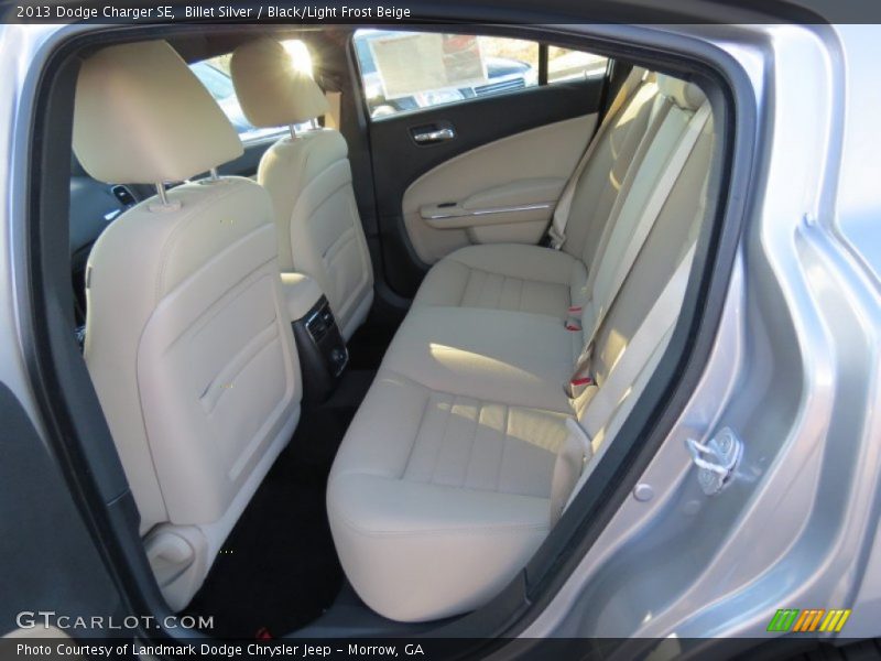 Billet Silver / Black/Light Frost Beige 2013 Dodge Charger SE