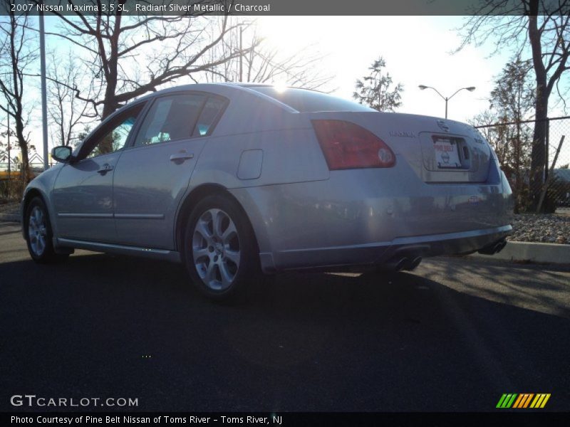Radiant Silver Metallic / Charcoal 2007 Nissan Maxima 3.5 SL