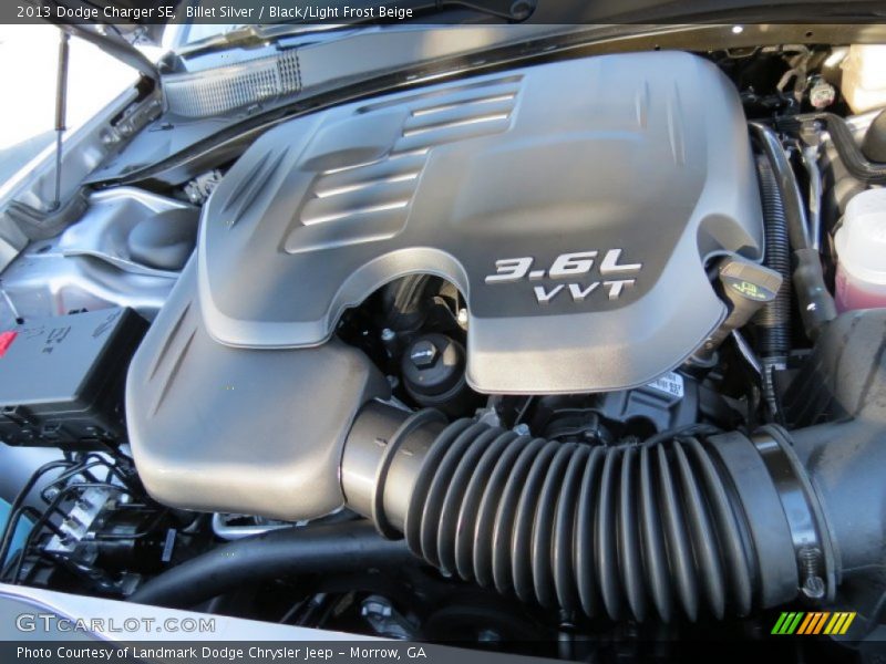 Billet Silver / Black/Light Frost Beige 2013 Dodge Charger SE