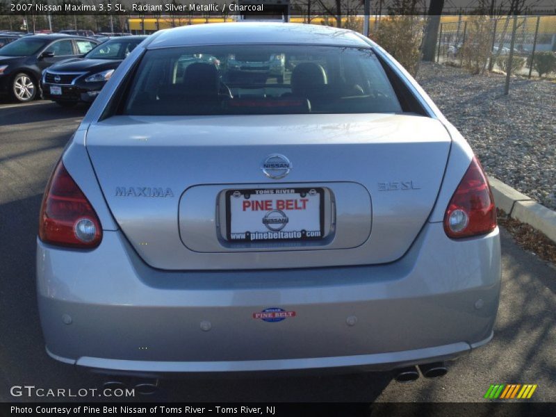 Radiant Silver Metallic / Charcoal 2007 Nissan Maxima 3.5 SL