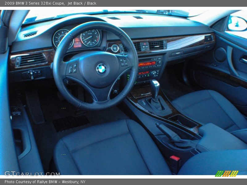 Jet Black / Black 2009 BMW 3 Series 328xi Coupe