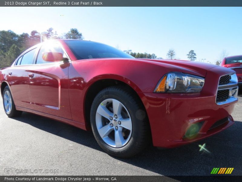 Redline 3 Coat Pearl / Black 2013 Dodge Charger SXT