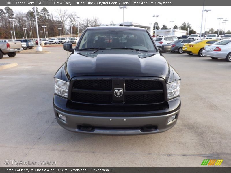 Brilliant Black Crystal Pearl / Dark Slate/Medium Graystone 2009 Dodge Ram 1500 TRX Crew Cab