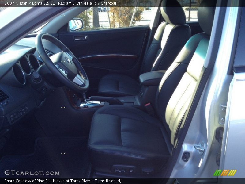 Radiant Silver Metallic / Charcoal 2007 Nissan Maxima 3.5 SL