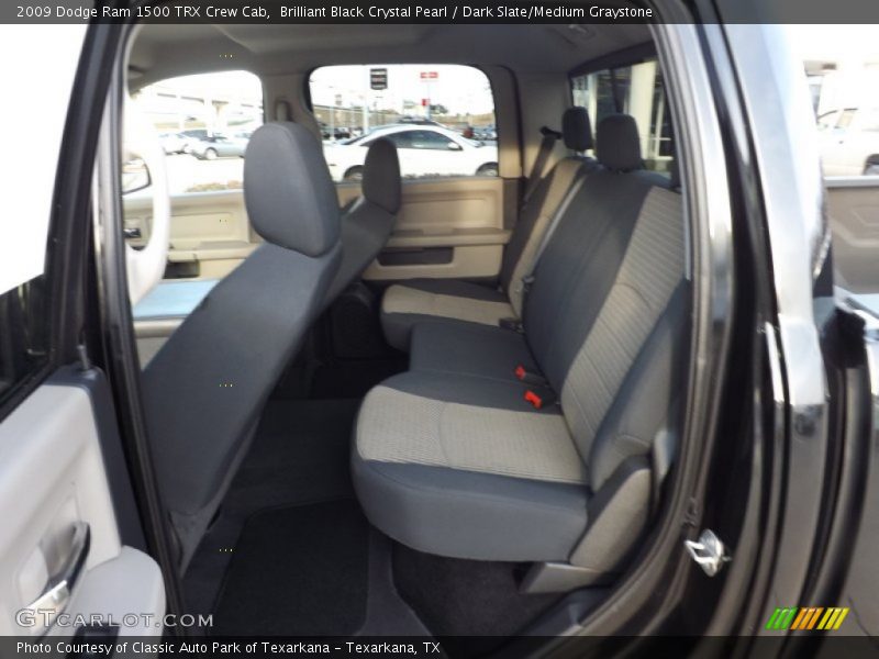 Brilliant Black Crystal Pearl / Dark Slate/Medium Graystone 2009 Dodge Ram 1500 TRX Crew Cab