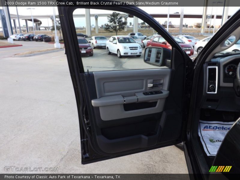 Brilliant Black Crystal Pearl / Dark Slate/Medium Graystone 2009 Dodge Ram 1500 TRX Crew Cab