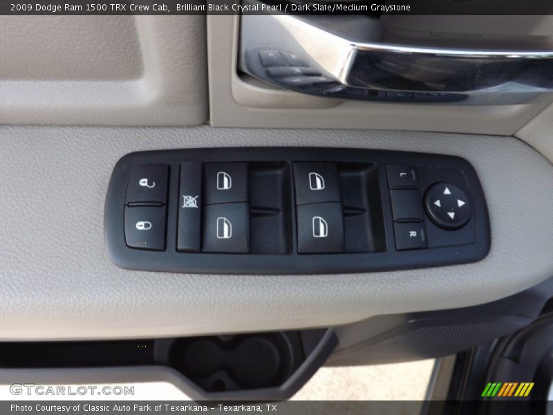 Brilliant Black Crystal Pearl / Dark Slate/Medium Graystone 2009 Dodge Ram 1500 TRX Crew Cab