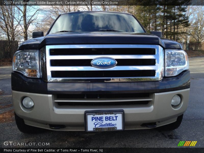 Carbon Metallic / Camel/Grey Stone 2007 Ford Expedition Eddie Bauer 4x4