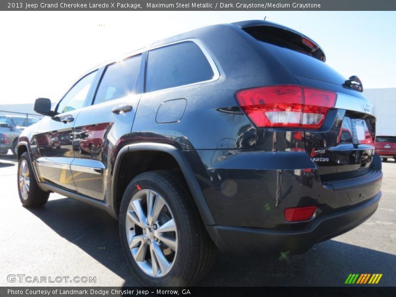 Maximum Steel Metallic / Dark Graystone/Medium Graystone 2013 Jeep Grand Cherokee Laredo X Package