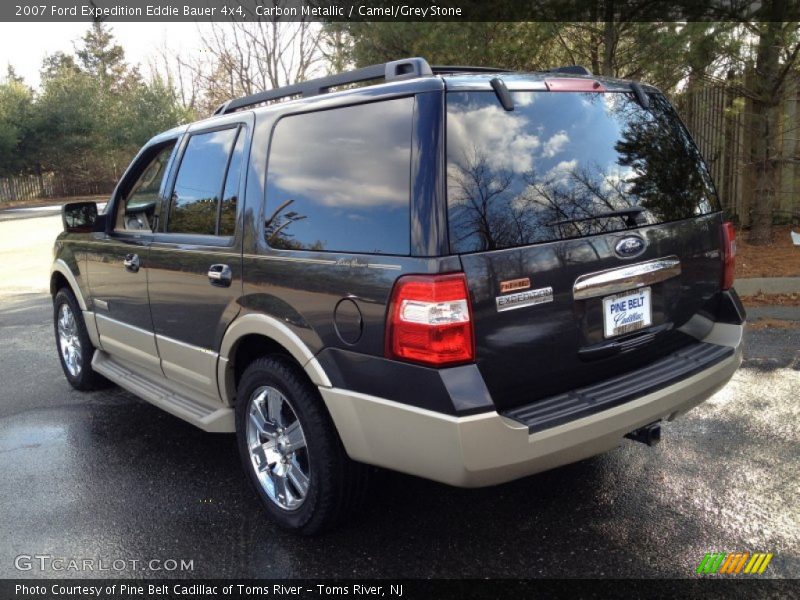 Carbon Metallic / Camel/Grey Stone 2007 Ford Expedition Eddie Bauer 4x4