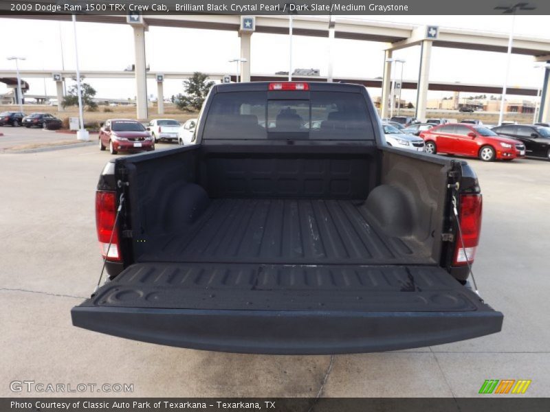 Brilliant Black Crystal Pearl / Dark Slate/Medium Graystone 2009 Dodge Ram 1500 TRX Crew Cab