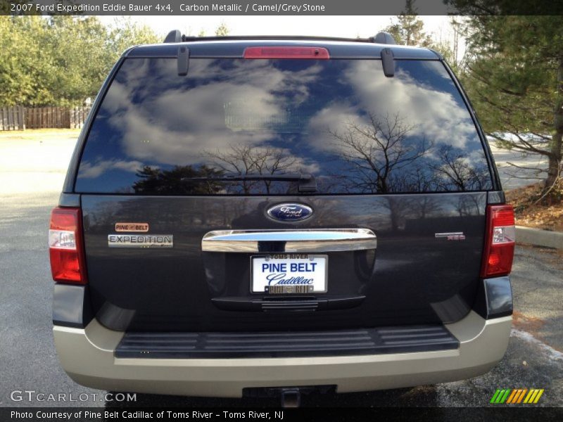 Carbon Metallic / Camel/Grey Stone 2007 Ford Expedition Eddie Bauer 4x4