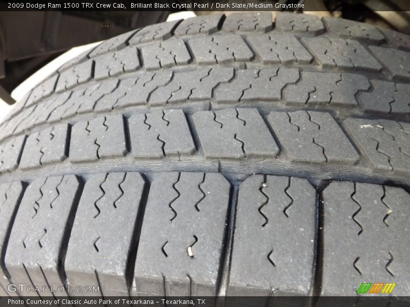 Brilliant Black Crystal Pearl / Dark Slate/Medium Graystone 2009 Dodge Ram 1500 TRX Crew Cab