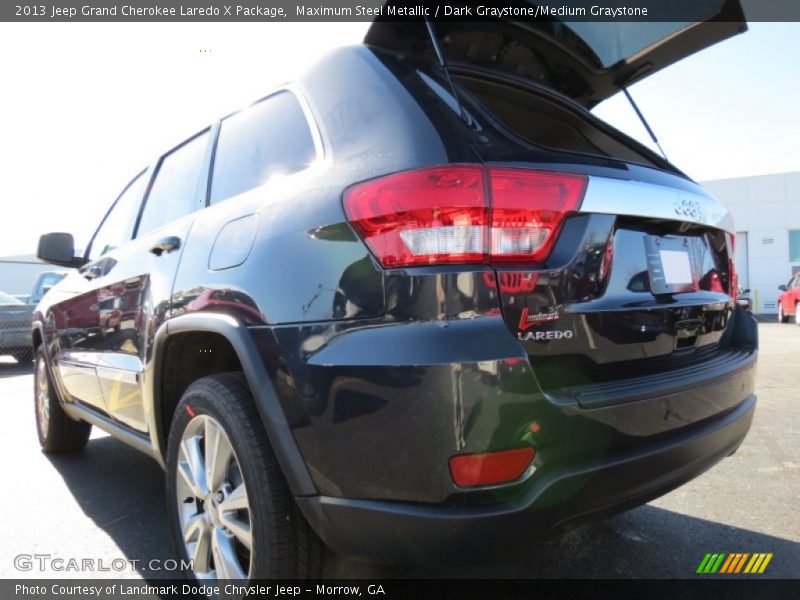 Maximum Steel Metallic / Dark Graystone/Medium Graystone 2013 Jeep Grand Cherokee Laredo X Package