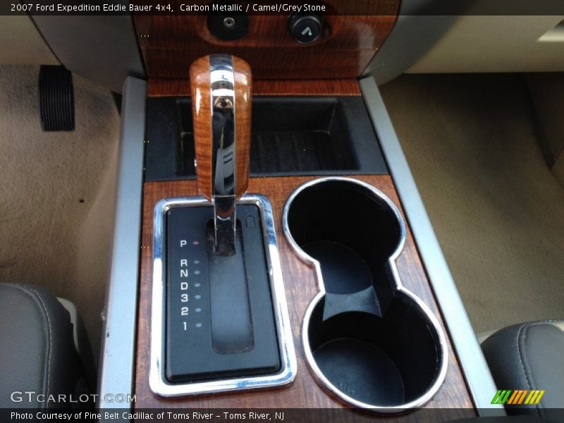 Carbon Metallic / Camel/Grey Stone 2007 Ford Expedition Eddie Bauer 4x4
