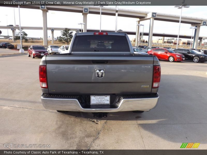 Mineral Gray Metallic / Dark Slate Gray/Medium Graystone 2011 Dodge Ram 1500 ST Crew Cab