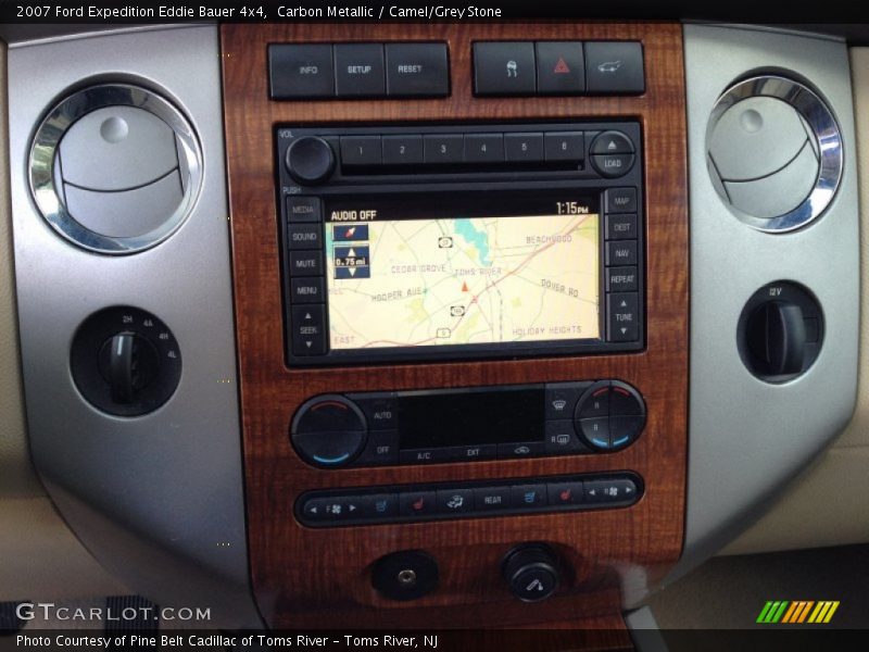 Carbon Metallic / Camel/Grey Stone 2007 Ford Expedition Eddie Bauer 4x4