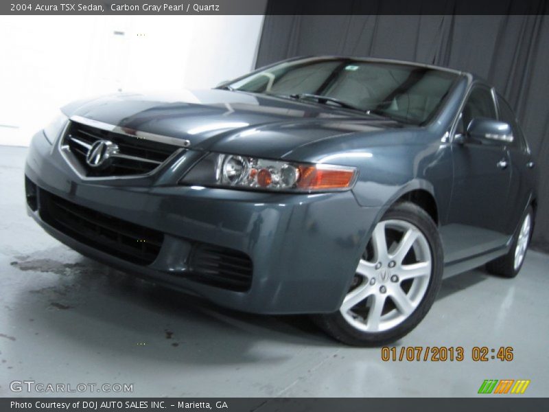 Carbon Gray Pearl / Quartz 2004 Acura TSX Sedan