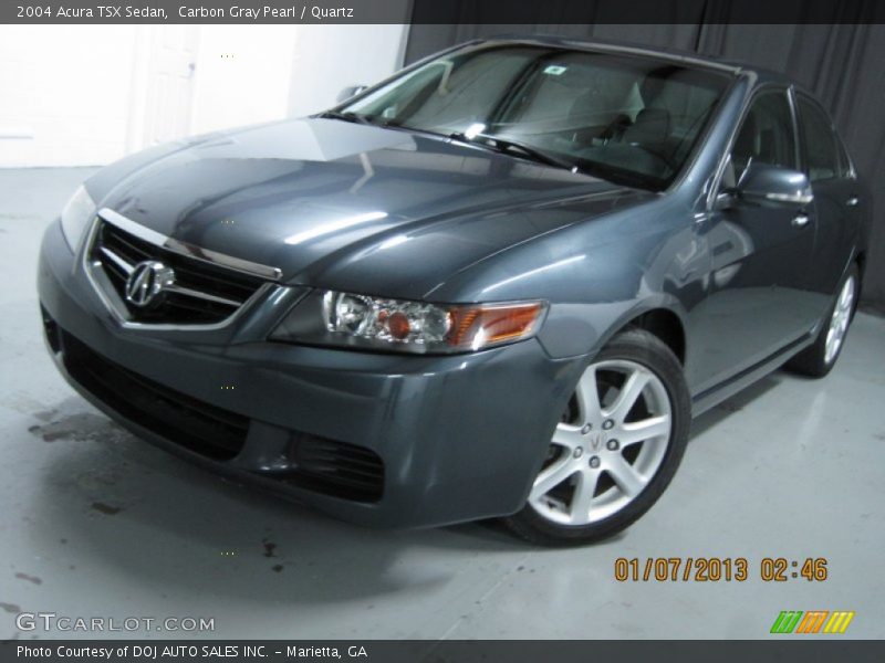 Carbon Gray Pearl / Quartz 2004 Acura TSX Sedan
