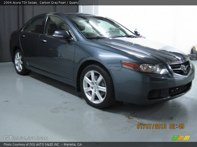 Carbon Gray Pearl / Quartz 2004 Acura TSX Sedan