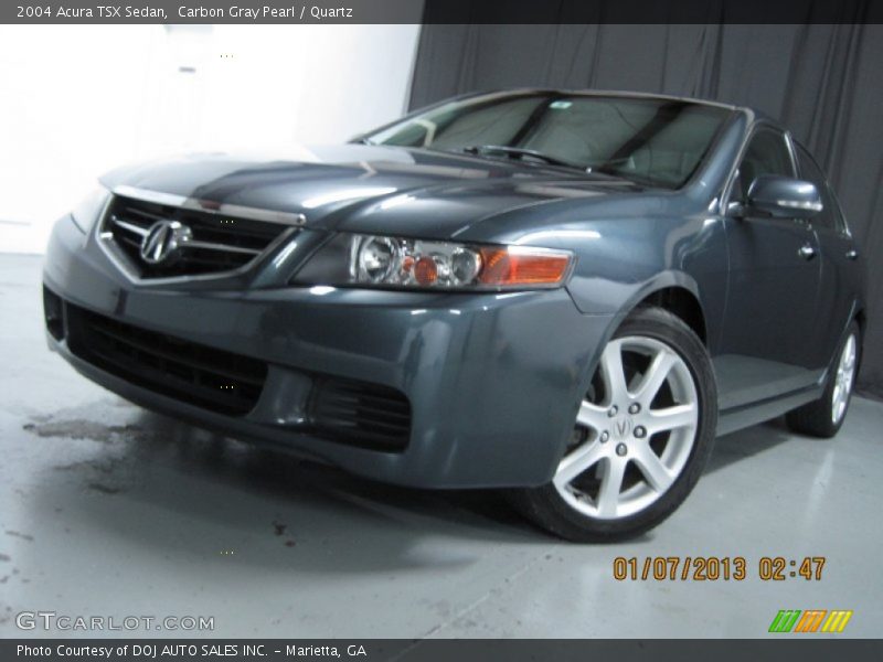 Carbon Gray Pearl / Quartz 2004 Acura TSX Sedan