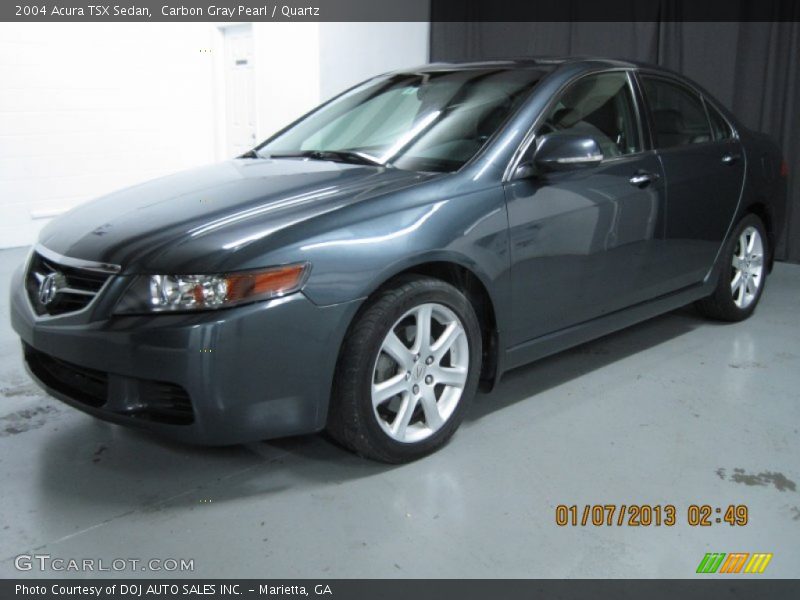 Carbon Gray Pearl / Quartz 2004 Acura TSX Sedan
