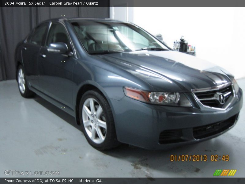 Carbon Gray Pearl / Quartz 2004 Acura TSX Sedan