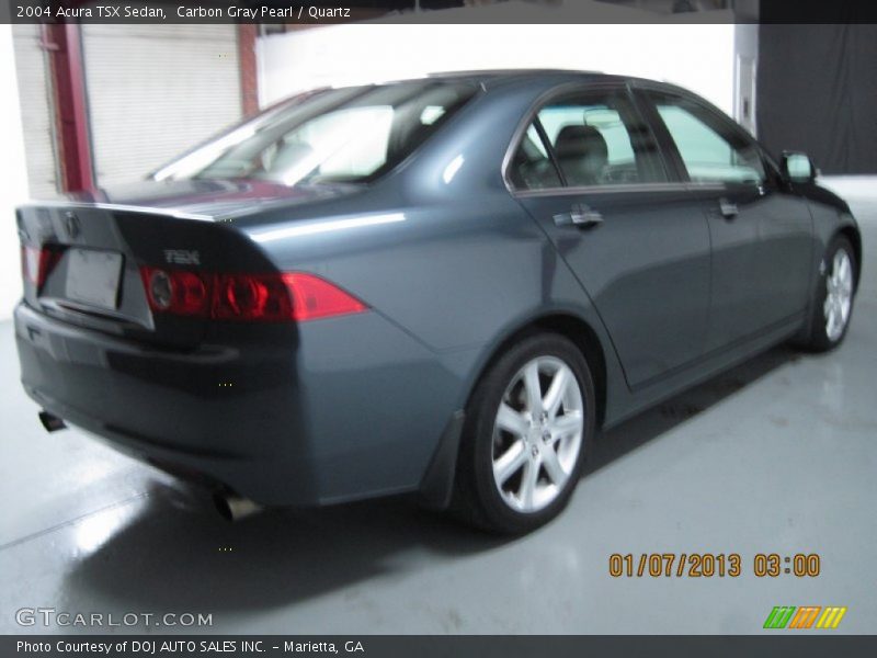 Carbon Gray Pearl / Quartz 2004 Acura TSX Sedan