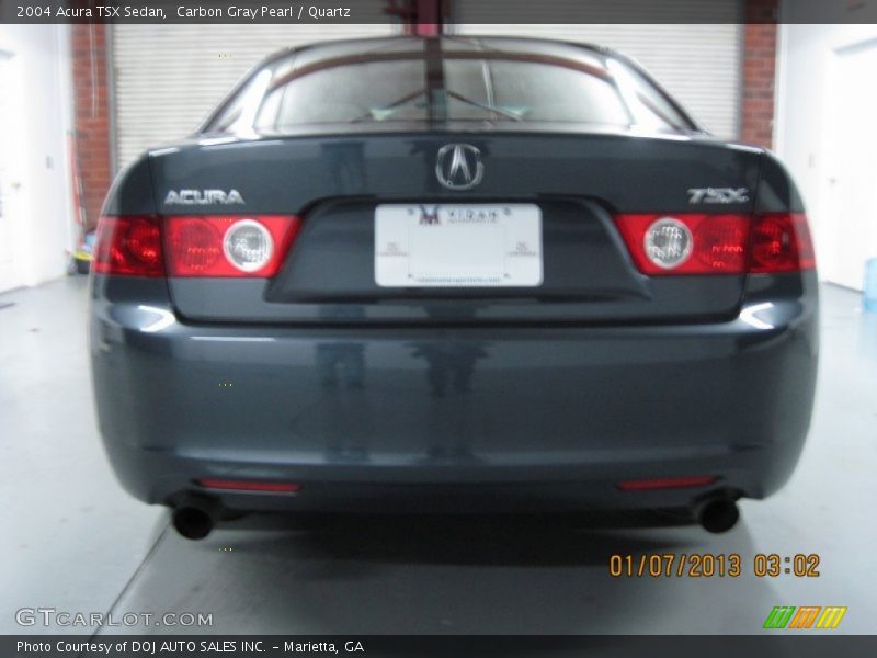 Carbon Gray Pearl / Quartz 2004 Acura TSX Sedan