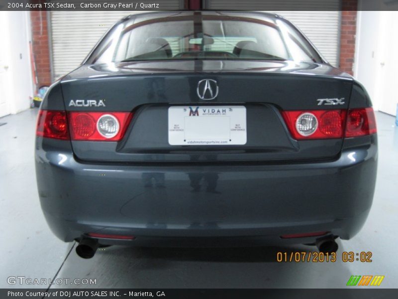 Carbon Gray Pearl / Quartz 2004 Acura TSX Sedan