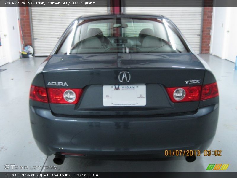 Carbon Gray Pearl / Quartz 2004 Acura TSX Sedan
