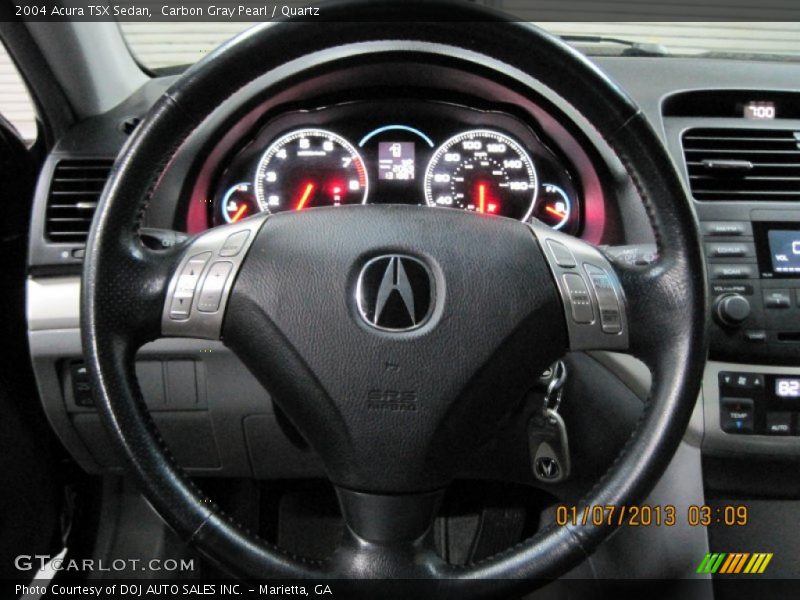 Carbon Gray Pearl / Quartz 2004 Acura TSX Sedan