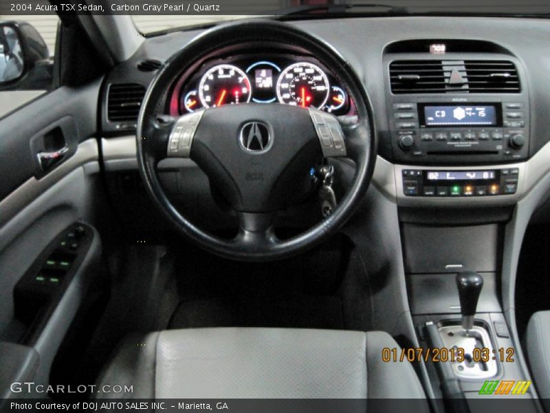 Carbon Gray Pearl / Quartz 2004 Acura TSX Sedan