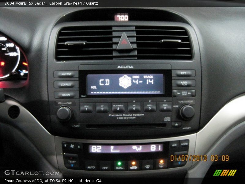 Carbon Gray Pearl / Quartz 2004 Acura TSX Sedan
