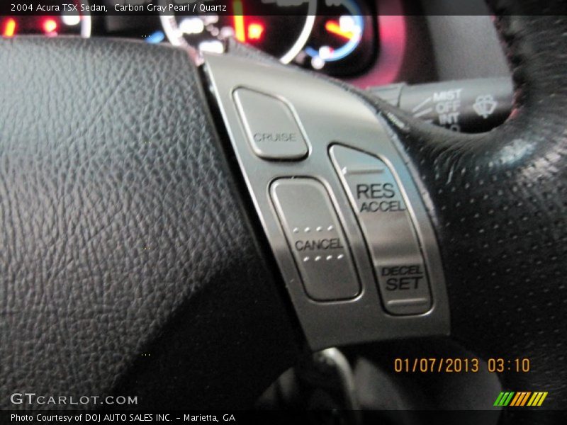 Carbon Gray Pearl / Quartz 2004 Acura TSX Sedan