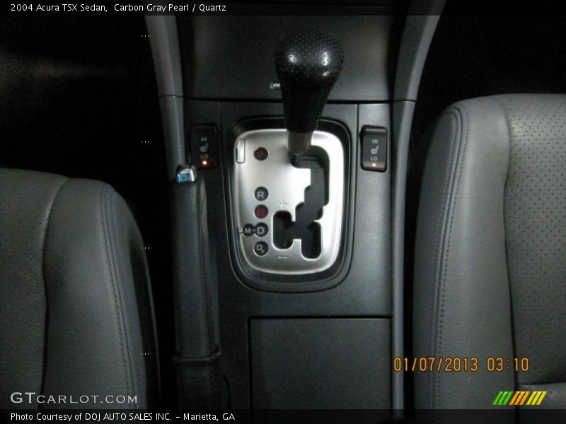 Carbon Gray Pearl / Quartz 2004 Acura TSX Sedan
